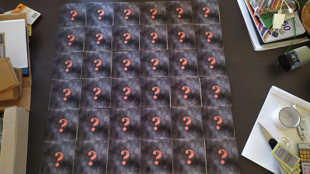 Barrinium Dawn - First concept of the field