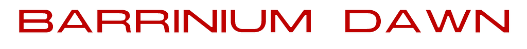 Barrinium Dawn